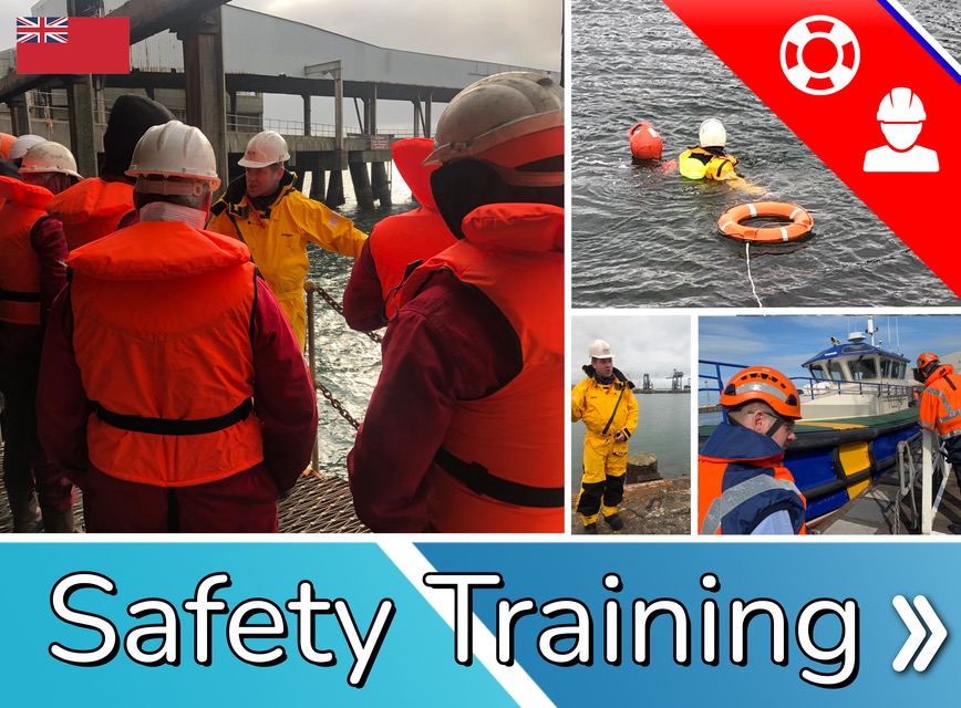 commercial safety training courses hse construction water dock ppe lifejacket