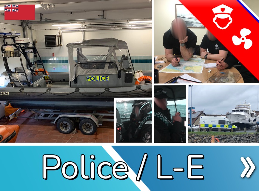 police and customs marine training