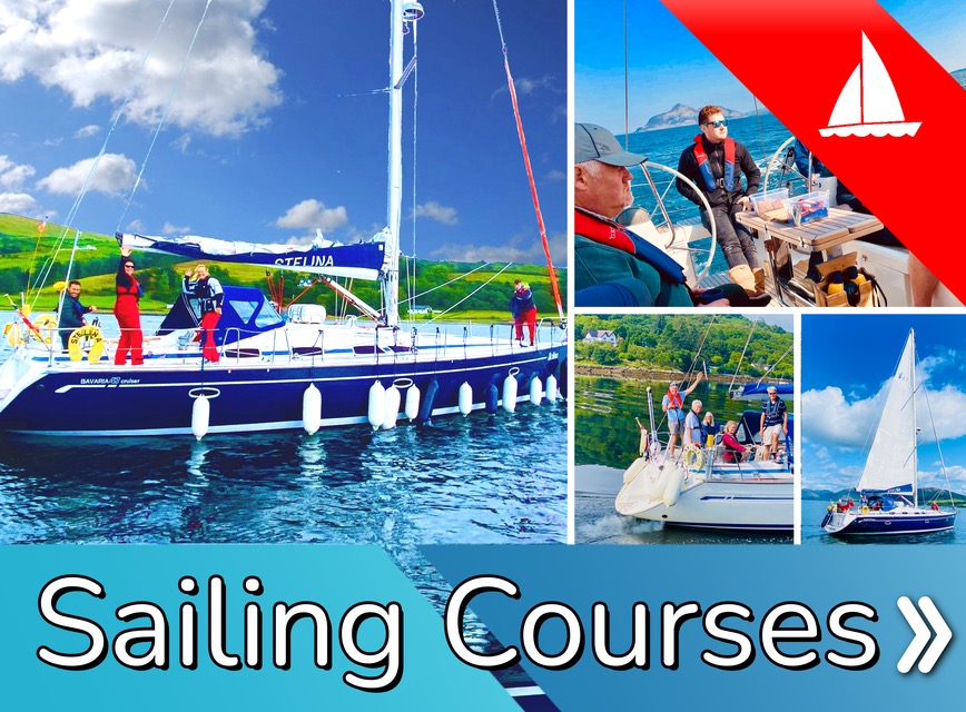 rya sailing crusing day skipper icc competent crew yacht master coastal skipper courses scotland west coast uk